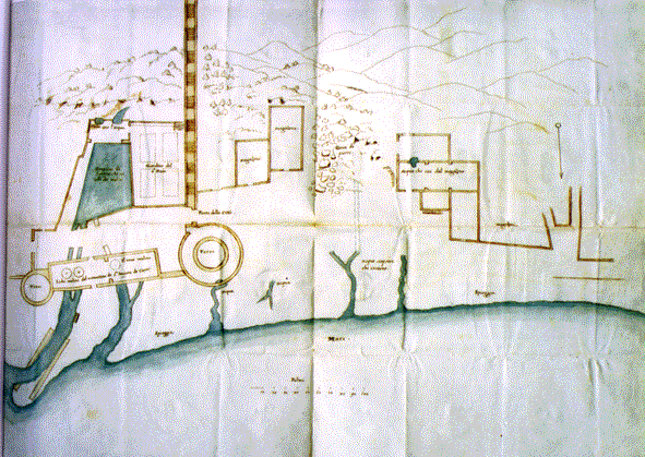 La zona di Fontana Grande (sec. XVI)