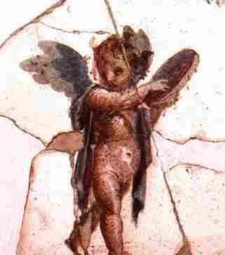 Particolare di affresco